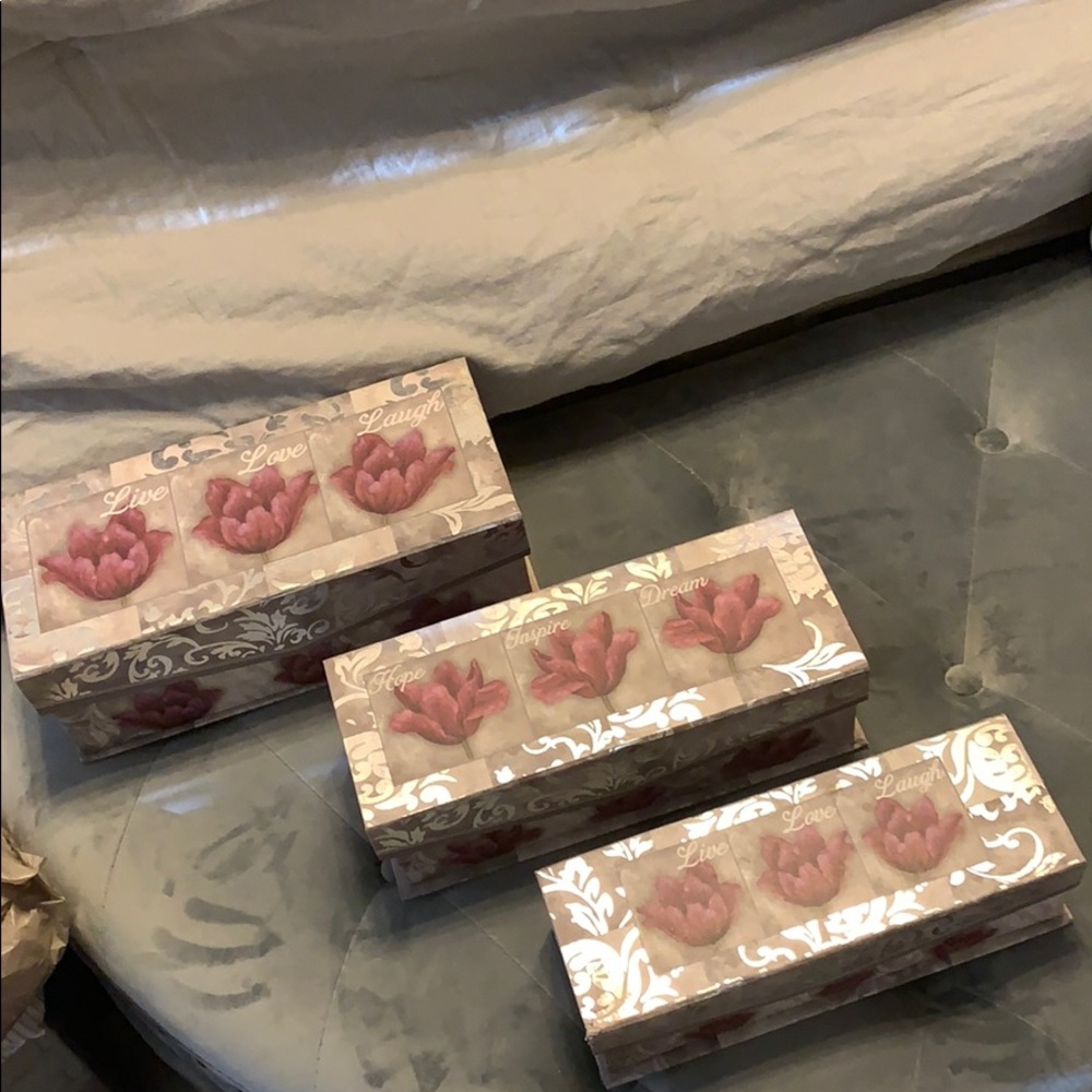 Decorative Boxes-Set of 3